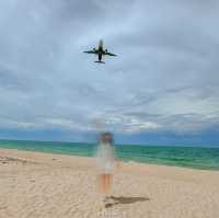 ✈️ชมเครื่องบินแลนดิ้ง "หาดบ้านทอน" จ.นราธิวาส