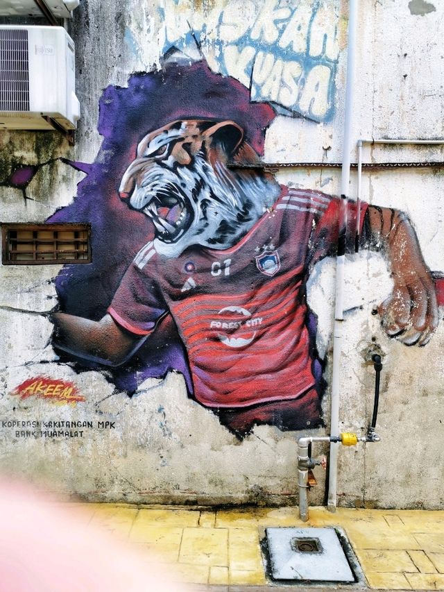 Kluang Street Art, colour up the town!