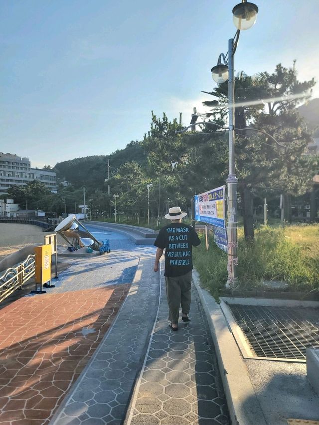 수영하기 좋은 거제 와현해수욕장🏖