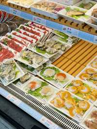 「野妹經典火鍋」新鮮食材，超市型火鍋店