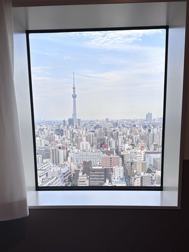 🇯🇵 可以看到東京Sky Tree景色的性價比東京酒店 💖