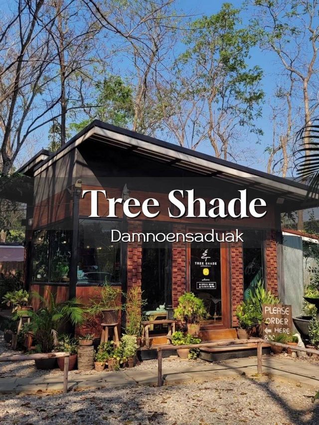 คาเฟ่วิวเขียวขจี@ดำเนินสะดวก ราชบุรี