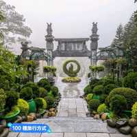 越南峴港-巨大的佛手金橋！巴拿山太陽世界主題樂園
