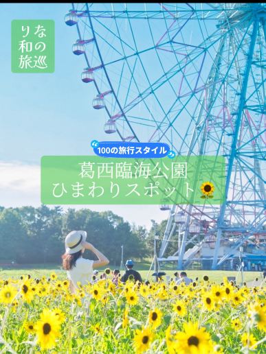 東京都〜ライトアップも楽しめるひまわり畑🌻 | Trip.com 東京
