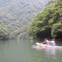 東京・奥多摩の『白丸湖』でSUP🏄‍♀️