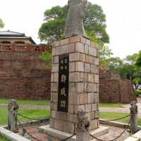 【安平古堡】熱蘭遮城遺跡，金黃燈光下展現三百多年的風雲與滄桑