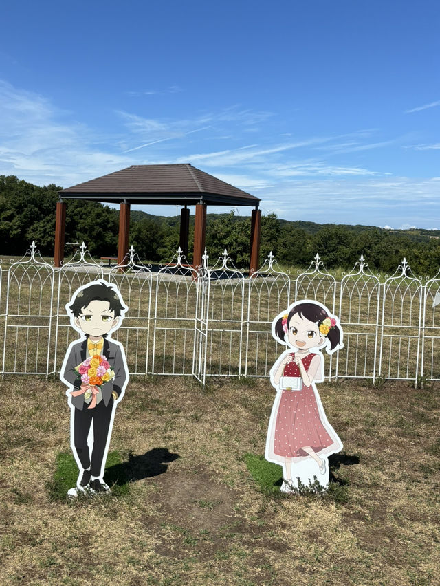 淡路島　ニジゲンノモリSPY×FAMILYのフォトスポットエリア！