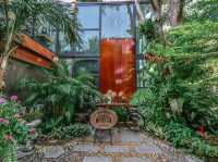 คาเฟ่ในสวนญี่ปุ่นมีบ่อปลาคราฟ ชลบุรี