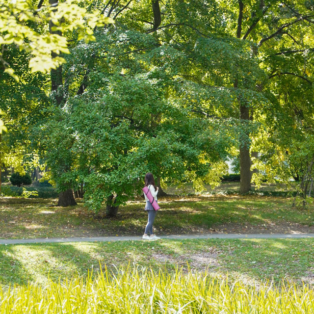 【北海道】旅中の朝活にピッタリの公園