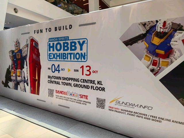 Bandai Spirits Hobby Exhibition at MyTOWNKL for Hobby Enthusiasts