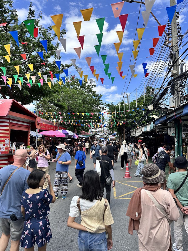 ☀️🌈태국 방콕의 재래시장 짜뚜짝 주말시장