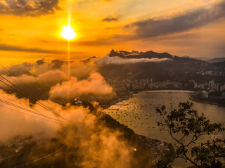 [Brazil] Panoramic view of Rio city ✨ Sugarloaf Mountain