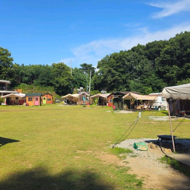 어반티지 글램핑 자리고르기