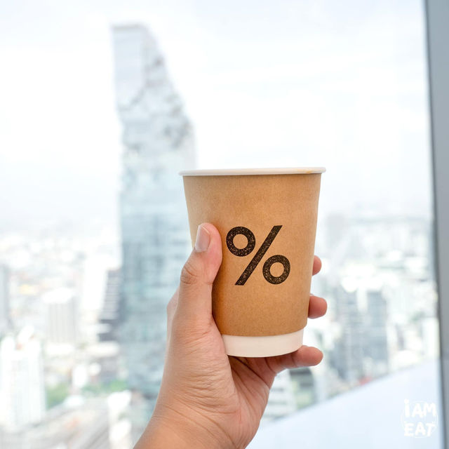 ร้านกาแฟบนตึกสูงชั้น55กับ %Arabica