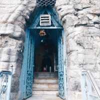 CLIMBING 243 STEPS TO THE FAMOUS TEMPLE 