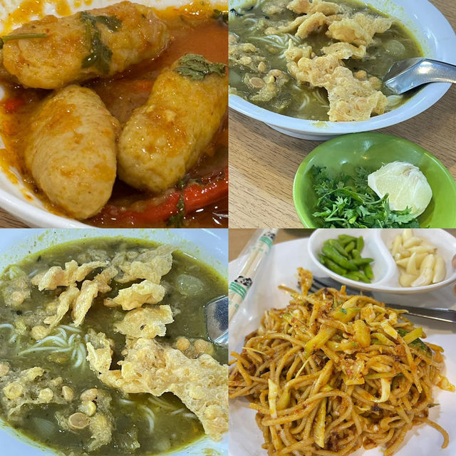 กินอาหารพม่า local @จุดพักรถใหญ่ที่สุด