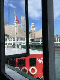 香港観光🇭🇰観光に！移動に！とても便利🛳️スターフェリー🚢