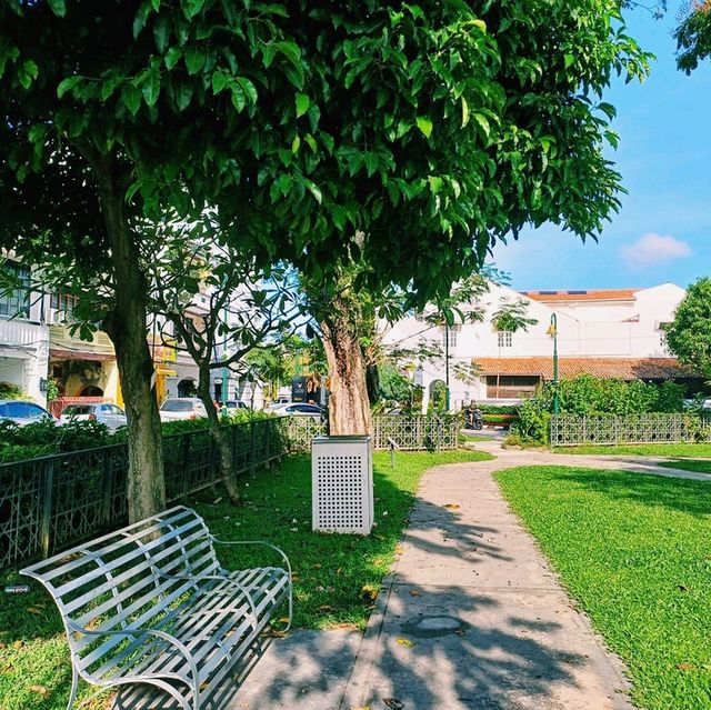馬來西亞檳城喬治城著名城市綠洲公園景點:Armenian Park，適合休閒拍照📸打卡親子遊