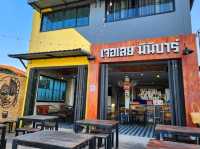 ร้านอาหารเช้า ริมแม่น้ำโขง ที่เชียงคาน ร้านเจอเลย