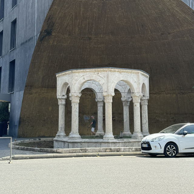 The heart of Tirana city 