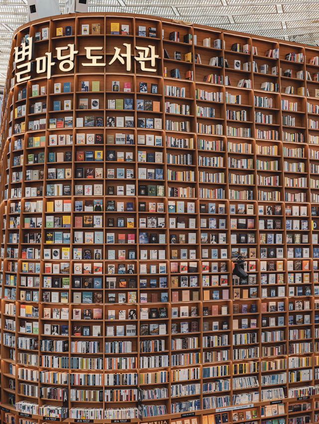 【韓国】ソウル🇰🇷星の庭🌌巨大図書館