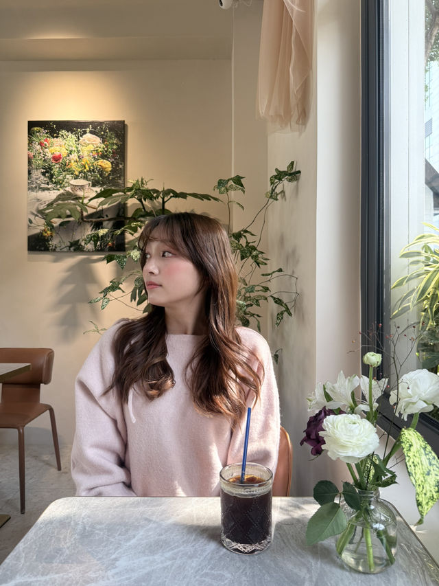 深圳探店☕️超靚韓式花系Coffee Shop🌸🌼