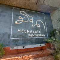 【カンチャナブリー】お寺が見える田園カフェ MEENA Cafe