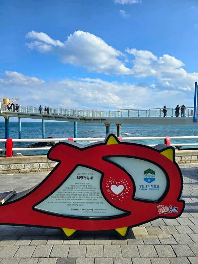 동해여행 필수코스로 추천하는 해랑전망대💙
