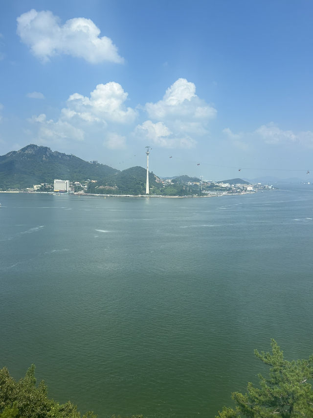 탁 트인 바다를 볼 수 있는 목포 해상 케이블카 🚠