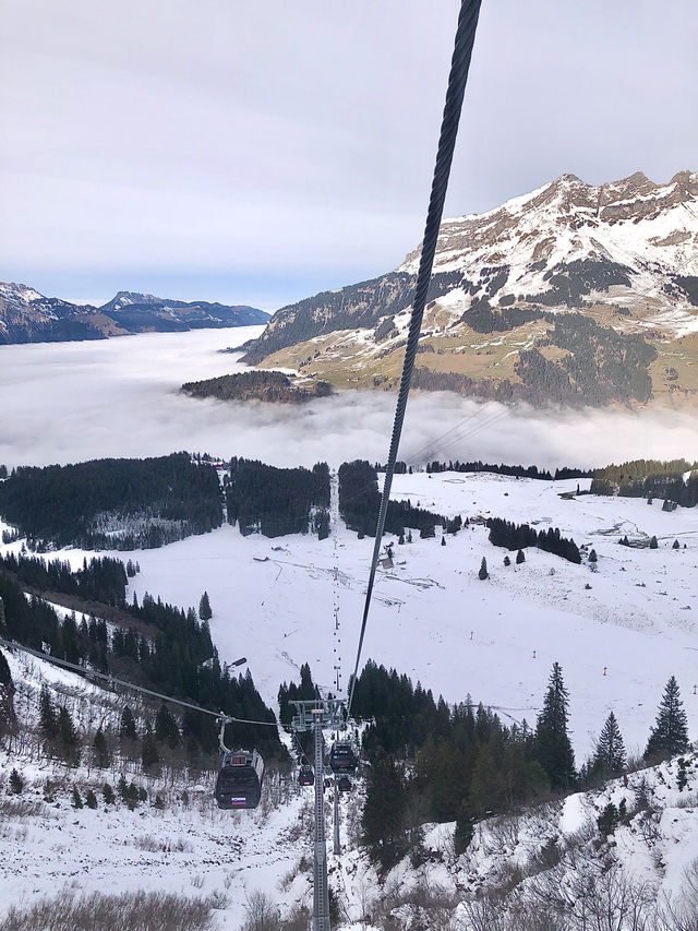 View from 🇨🇭Mount Titlis Cable car
