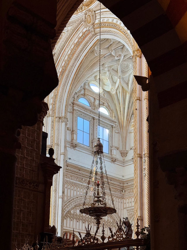 When a mosque was redesigned into a cathedral in Cordoba