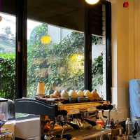Beautiful peaceful cafe