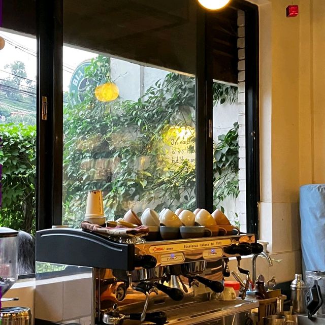 Beautiful peaceful cafe