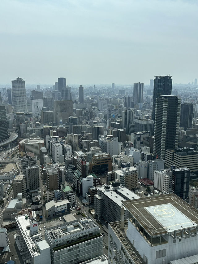 【大阪】空中庭園展望台🩵飽覽梅田城市景色
