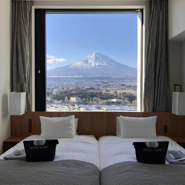 夢幻HOTEL CLAD 住宿 | 富士山美景＋温泉放鬆之旅♨️