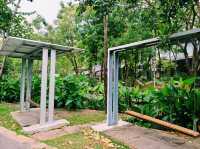 泰國曼谷市中心著名城市綠洲湖泊公園景點：朱拉隆功大學百年世紀公園，歐式園林藝術風格，適合打卡拍照📸親子遊