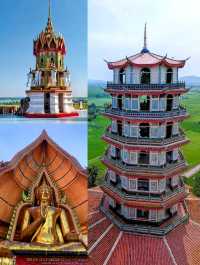Wat Tham Suea, a blend of natural beauty, stunning architecture, cultural & spiritual exploration.