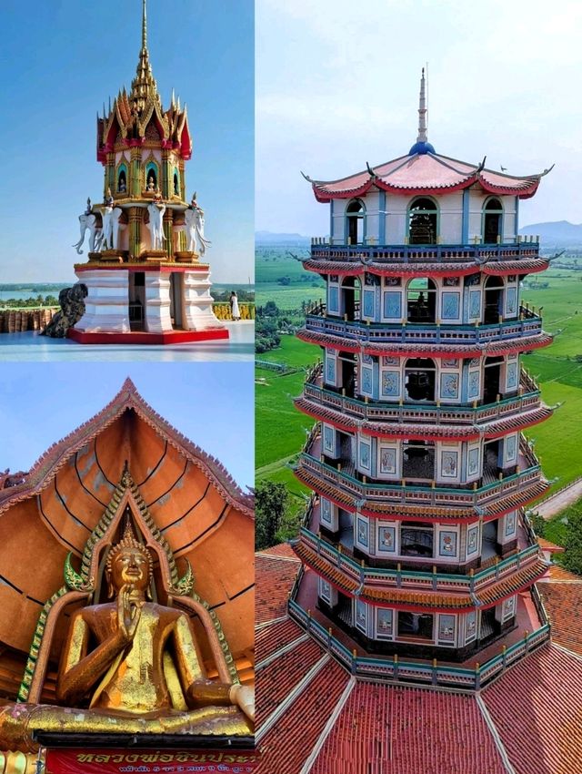 Wat Tham Suea, a blend of natural beauty, stunning architecture, cultural & spiritual exploration.