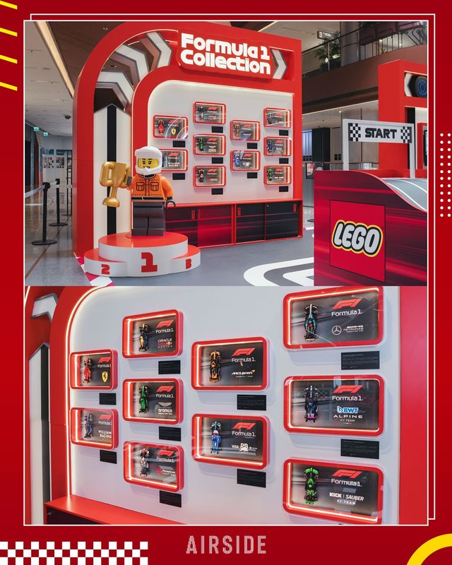 【🏎️LEGO®  FORMULA 1®  飆速「拼」 戰 | 極速駛入AIRSIDE】
