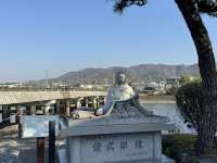 Uji เมืองแห่ง matcha และวัดในเหรียญ100เยน