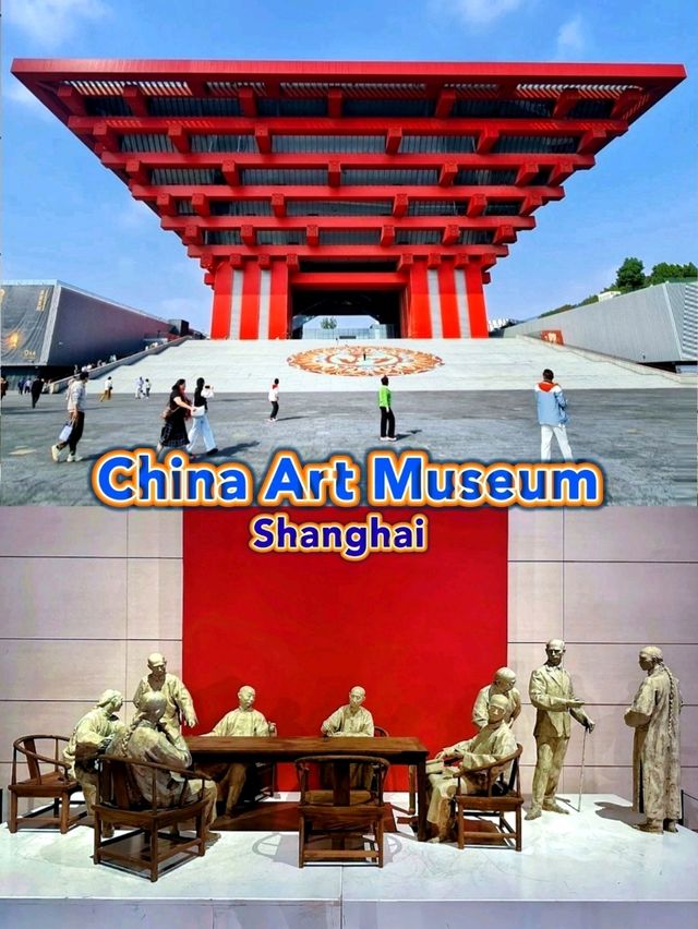 The China Art Museum, a must-visit spot in Shanghai for art & culture buffs. 