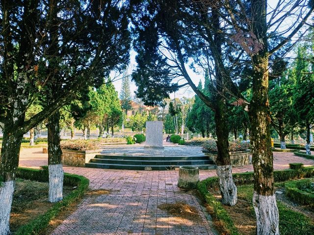 越南大叻市中心著名城市綠洲公園景點：Công Viên Trần Hưng Đạo，適合打卡拍照📸親子遊