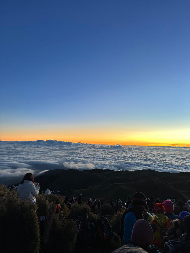 Sea of Clouds in the Morning Light