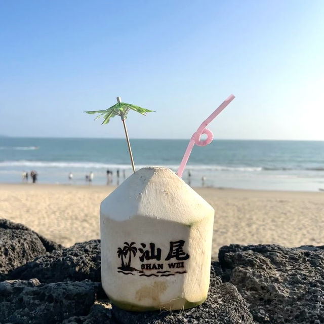汕尾·金町灣💕屬於廣東自己的“濟州島”