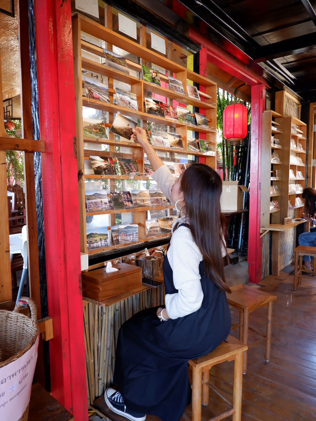 ร้านกาแฟลีไวน์ ในหมู่บ้านรักไทย แม่ฮ่องสอน