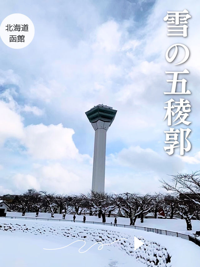 【北海道🏯五稜郭】雪の五稜郭❄️歴史を感じに行こう
