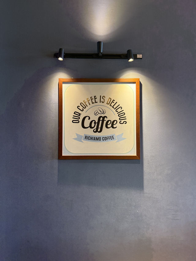 Espresso yourself at Richiamo Coffee! Great brews, cozy vibes, and the perfect backdr