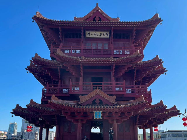 肇慶是千年古郡💕端州披雲樓 