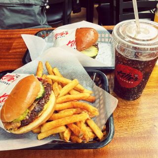 Portland's iconic burger spot! Killer Burger Downtown PDX!