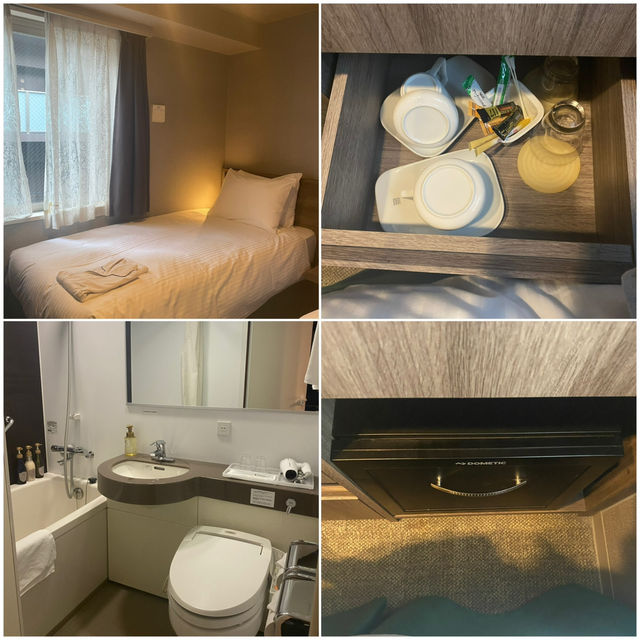 รีวิวโรงแรมย่าน Shinsaibashi ,Osaka 